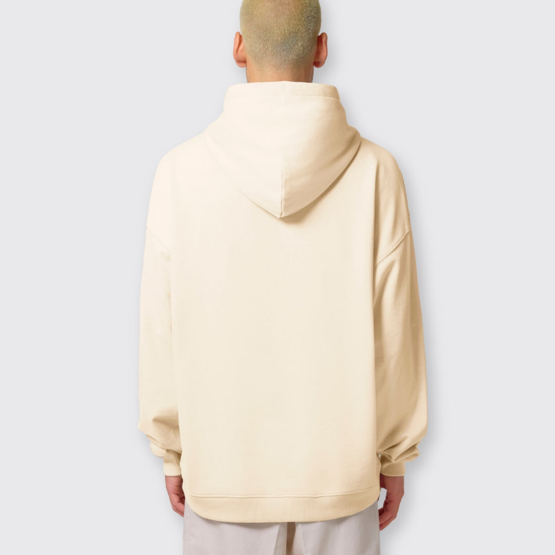 Oversized Hoodie "Regenbogen-Herz" Stick