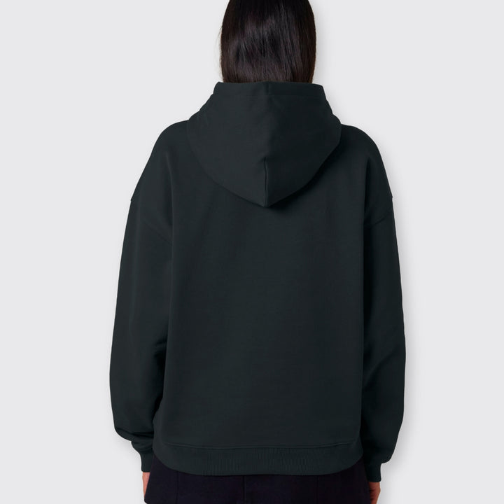 Oversized Hoodie "Regenbogen-Herz" Stick