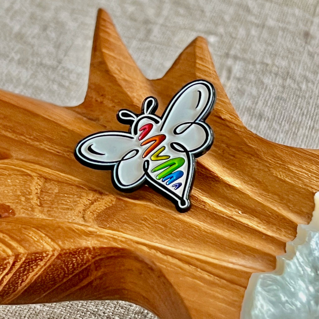 Anstecknadel BeeProud Biene
