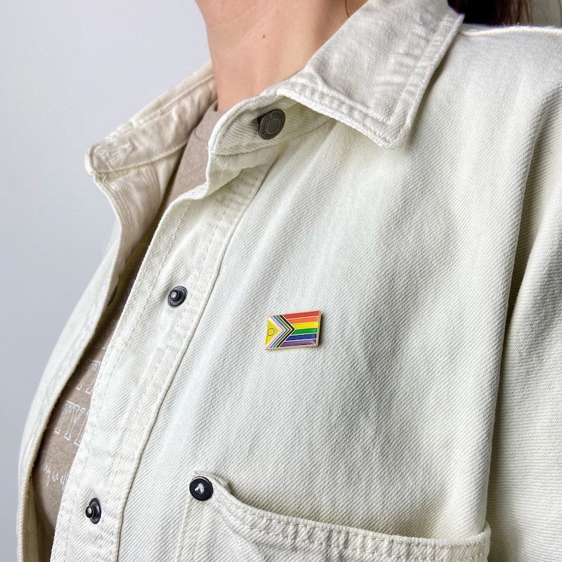 Anstecknadel "Progress Flag"