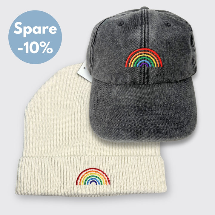 Beanie "Regenbogen" & Cap "Regenbogen"