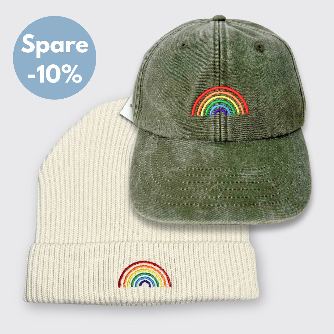 Beanie "Regenbogen" & Cap "Regenbogen"