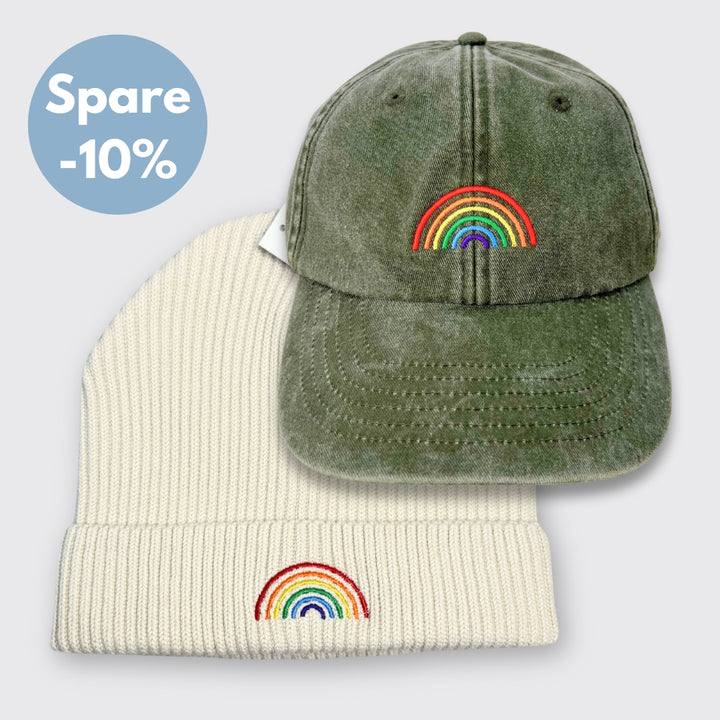 Beanie "Regenbogen" & Cap "Regenbogen"