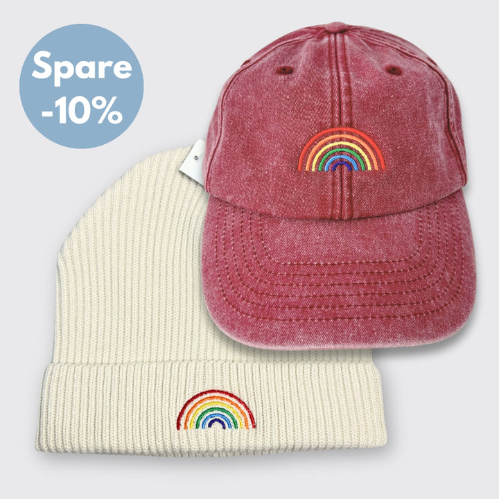Beanie "Regenbogen" & Cap "Regenbogen"