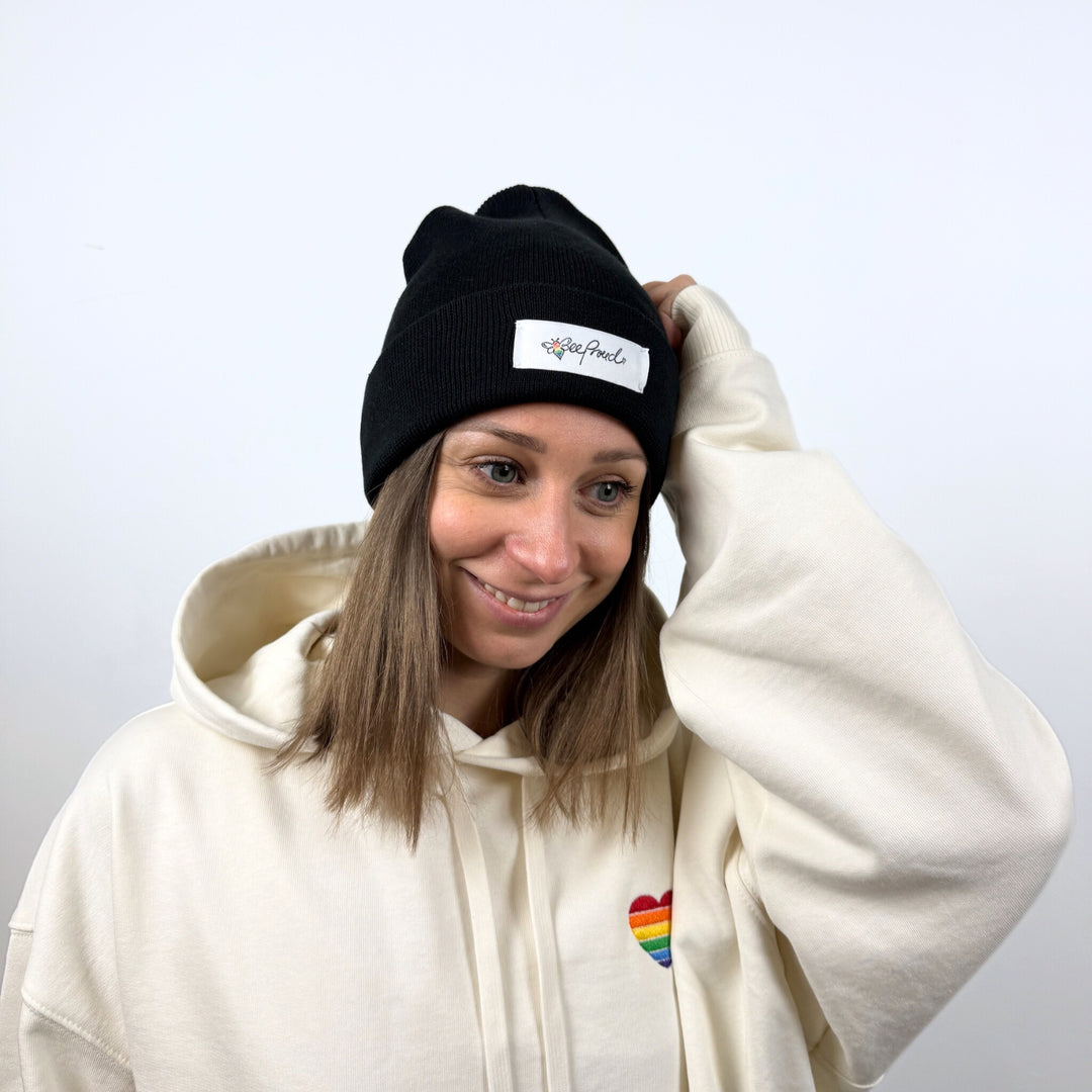 BeeProud Rib Beanie