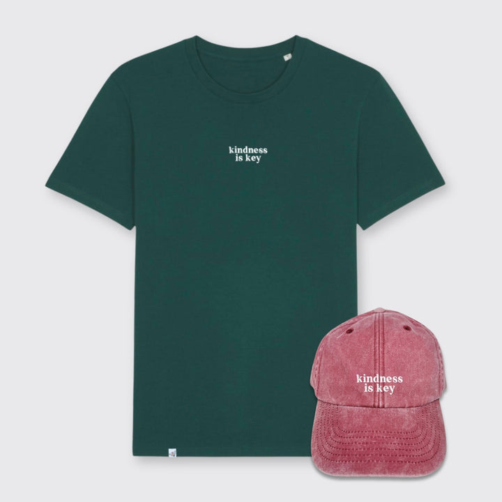 Shirt "kindness is key" & Cap "kindness is key"