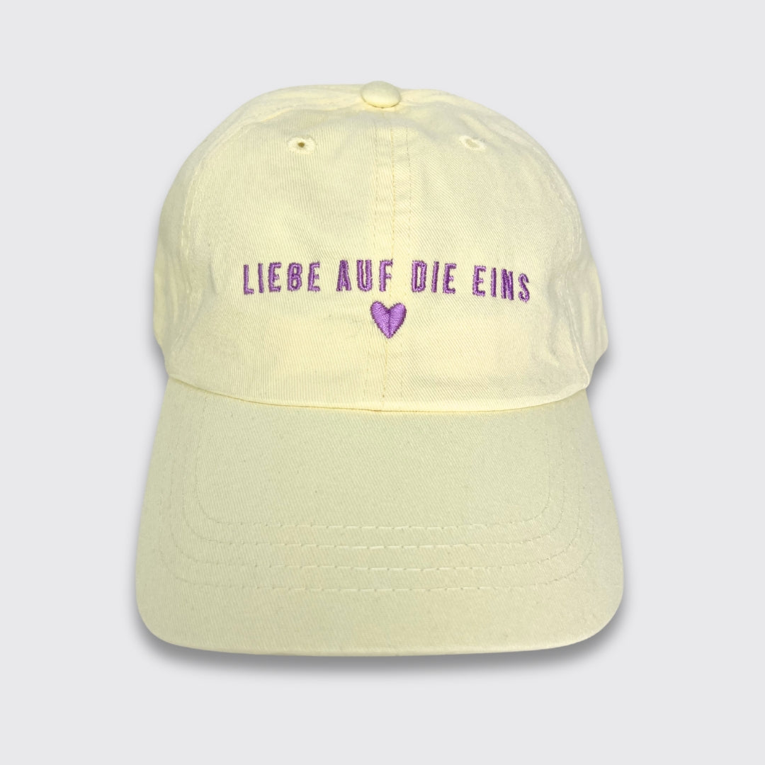 Oversized Shirt & Cap "Liebe auf die Eins"