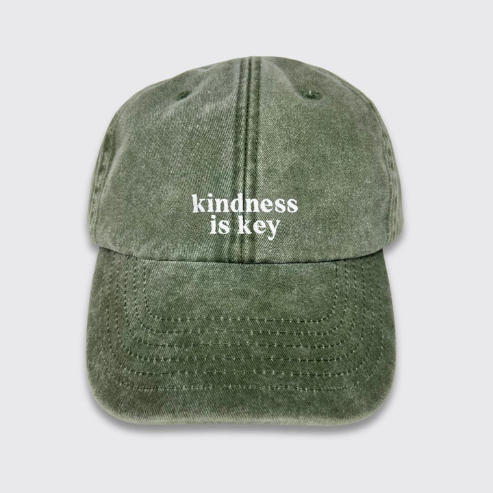 Vintage Cap "kindness is key" Stick