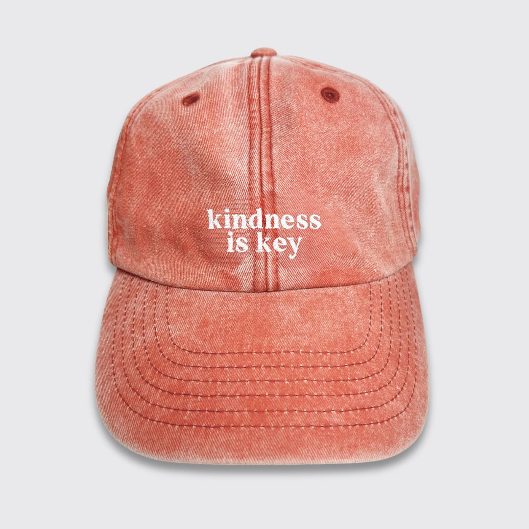 Vintage Cap "kindness is key" Stick