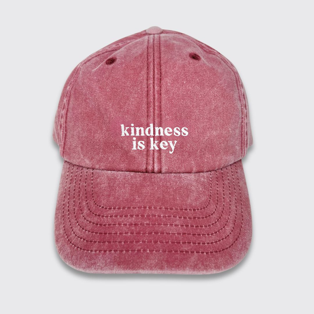 Vintage Cap "kindness is key" Stick