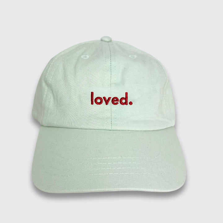 Vintage Cap "loved." Stick