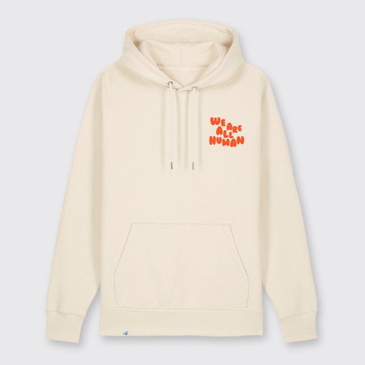 Hoodie "We are all Human" - regular fit