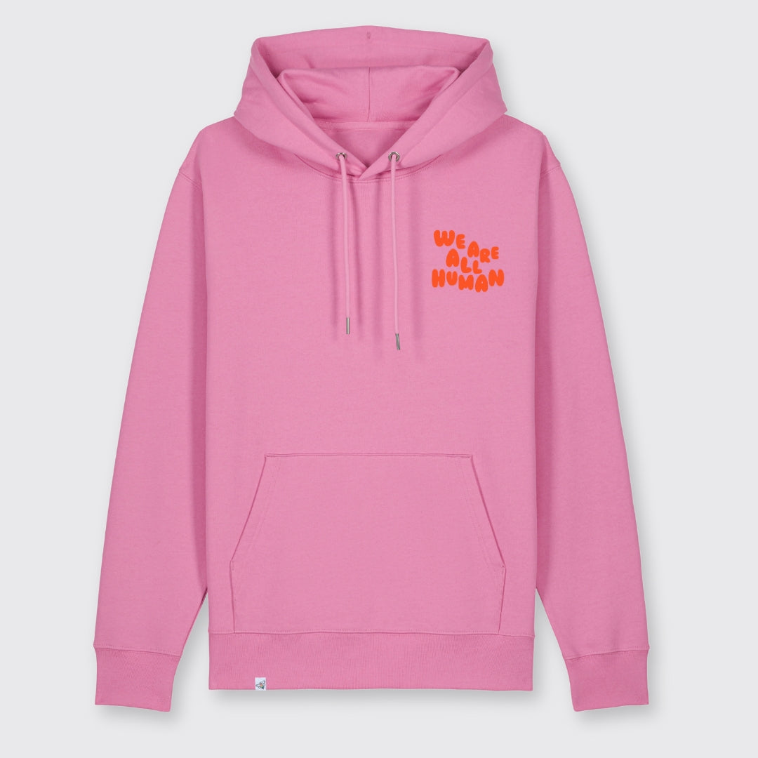 Hoodie "We are all Human" - regular fit