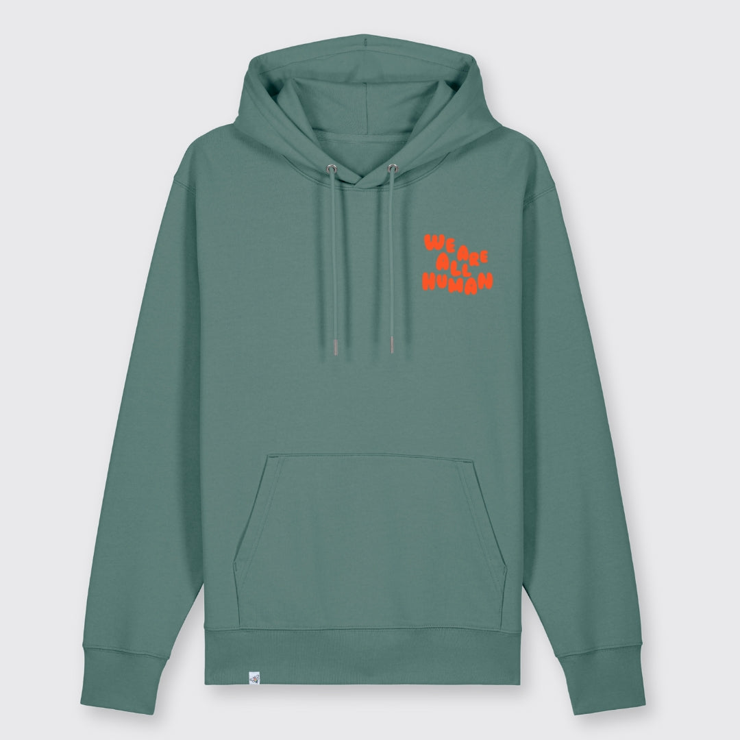 Hoodie "We are all Human" - regular fit