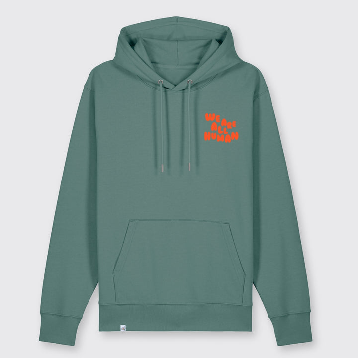 Hoodie "We are all Human" - regular fit