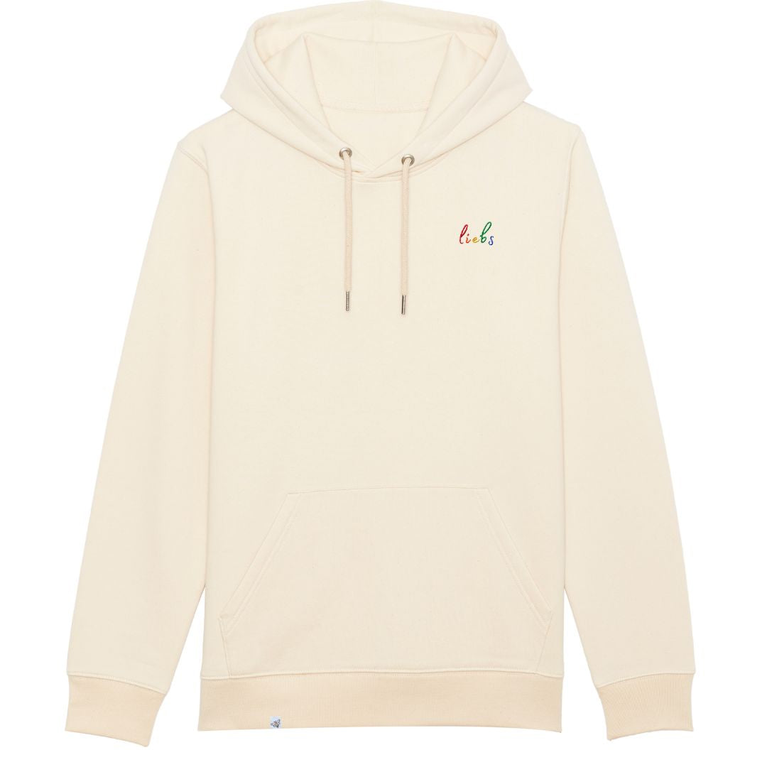 Organic Premium Hoodie "liebs" Stick