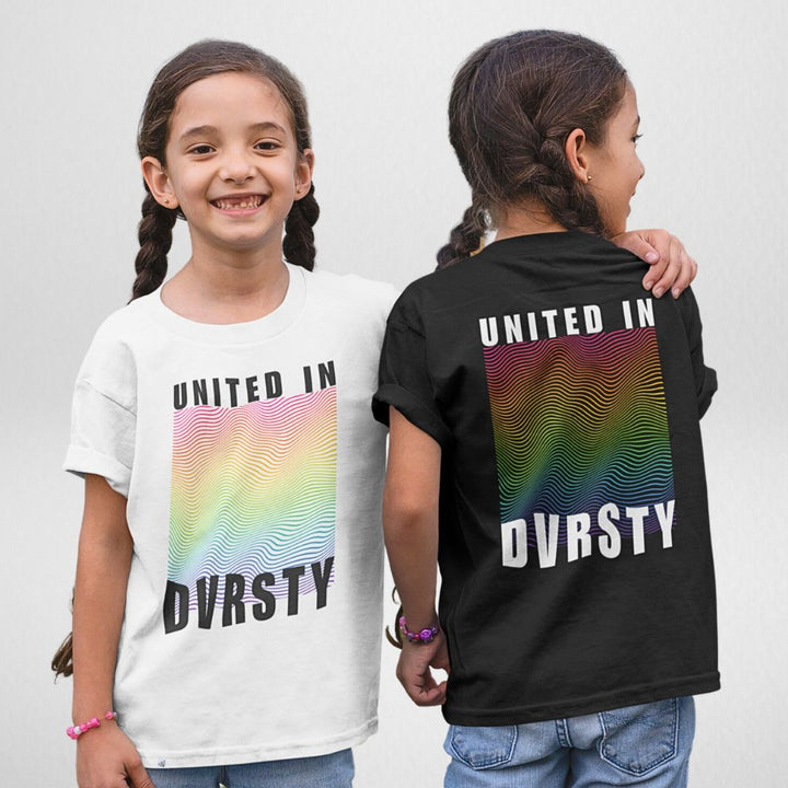 Organic Kindershirt "United in Diversity"