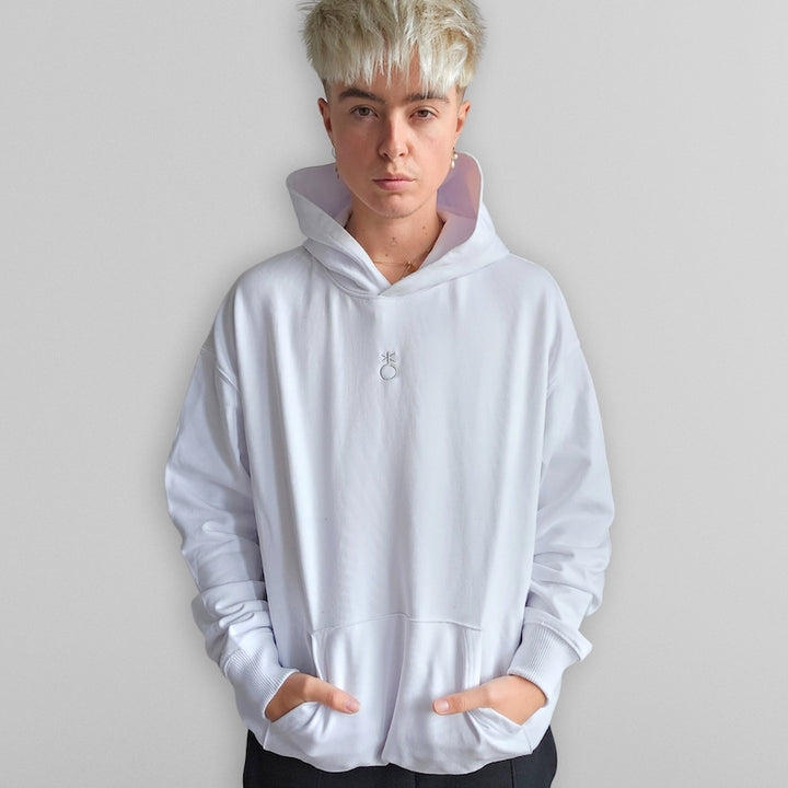 Premium Oversized Hoodie "Non-Binary" Stick