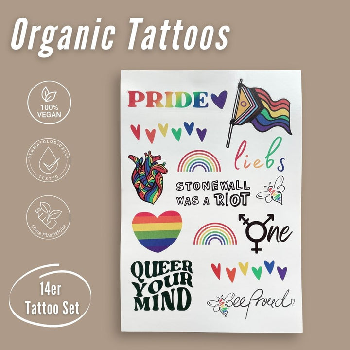 Organic Pride Tattoos