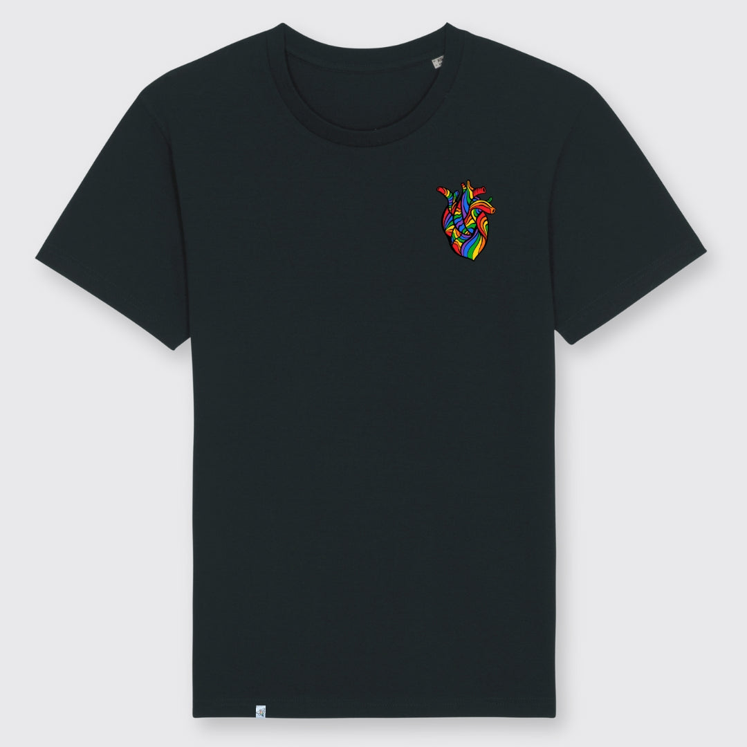 Shirt "Human Heart Rainbow"