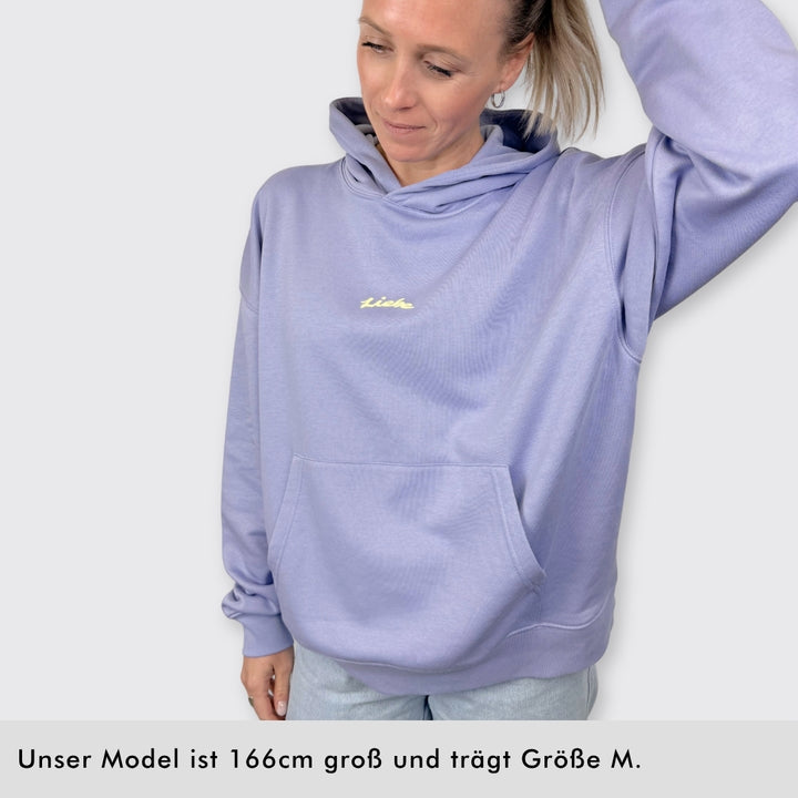 Bundle Hoodie & Shirt "Liebe auf die Eins" Violet