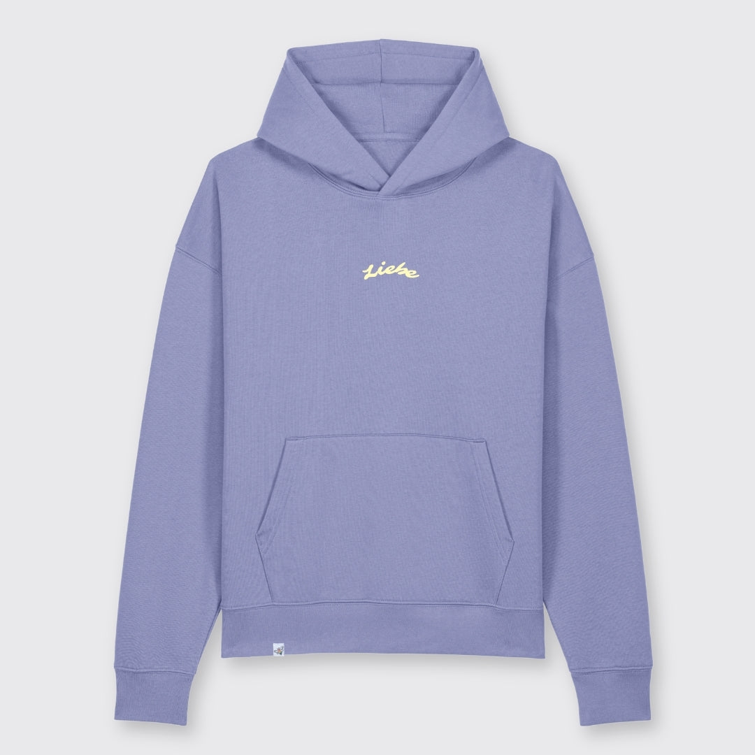 Bundle Hoodie & Shirt "Liebe auf die Eins" Violet