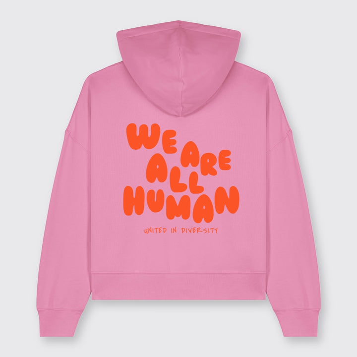 Zipper "We are all Human" - short fit