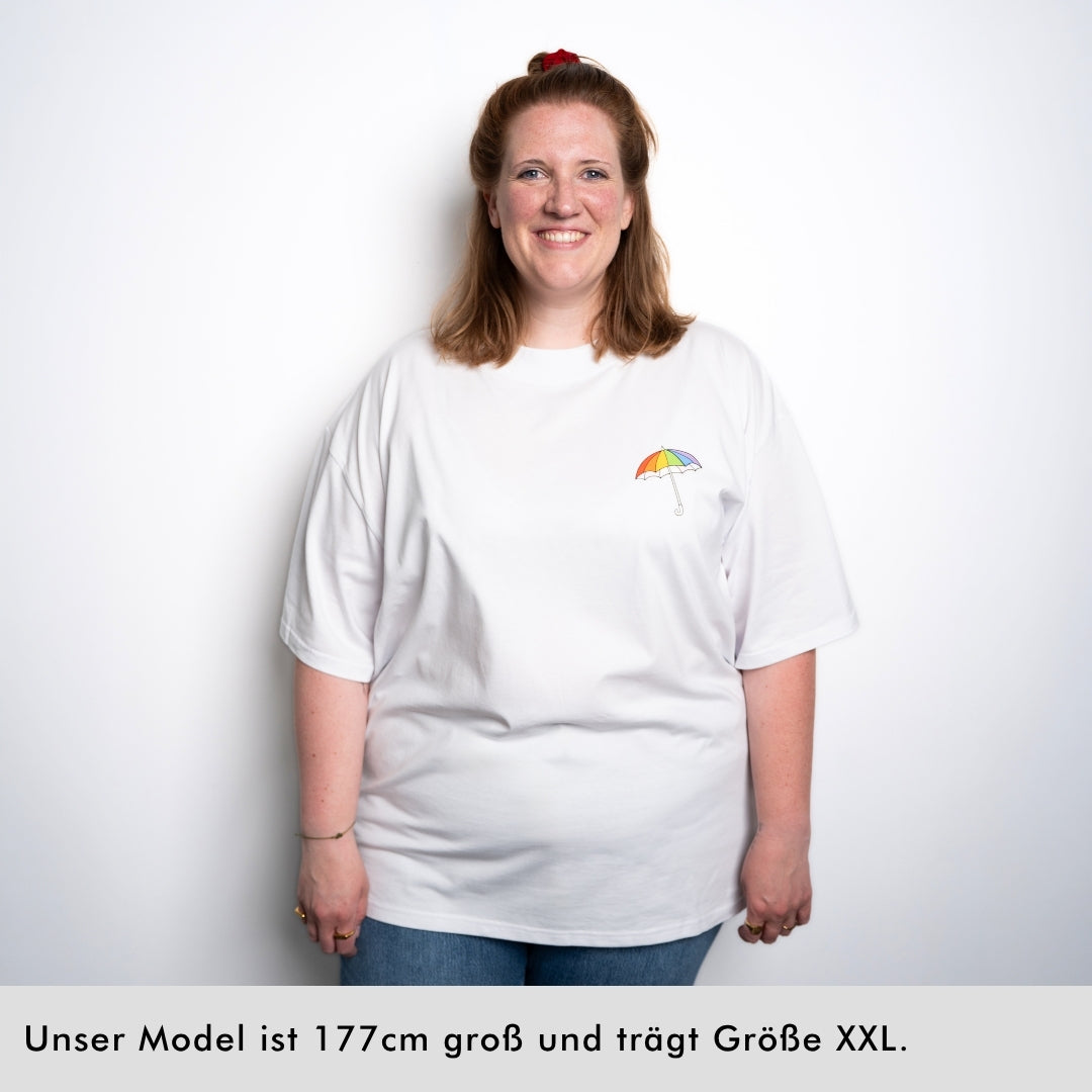 Oversized Shirt "Protect queer &amp; trans rights"