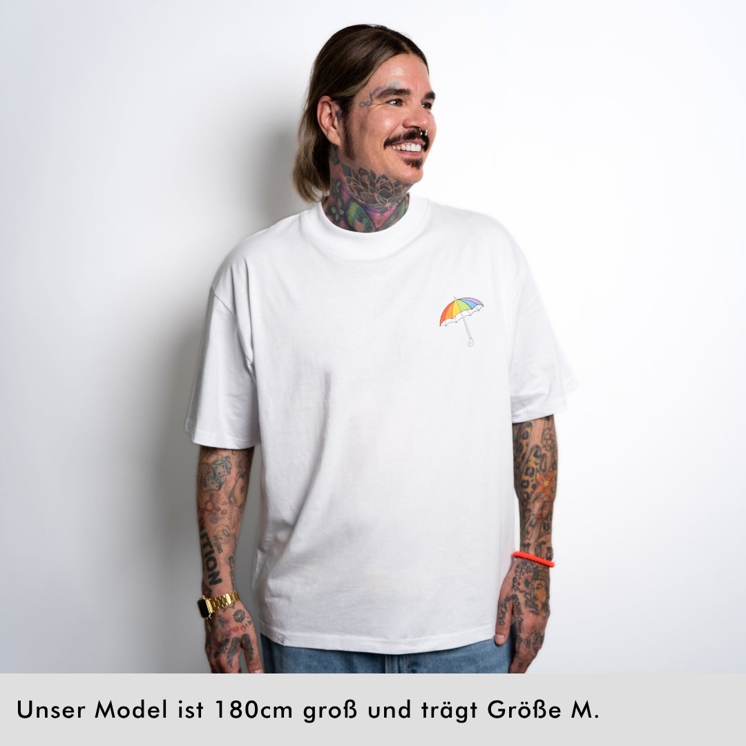 Oversized Shirt "Protect queer &amp; trans rights"