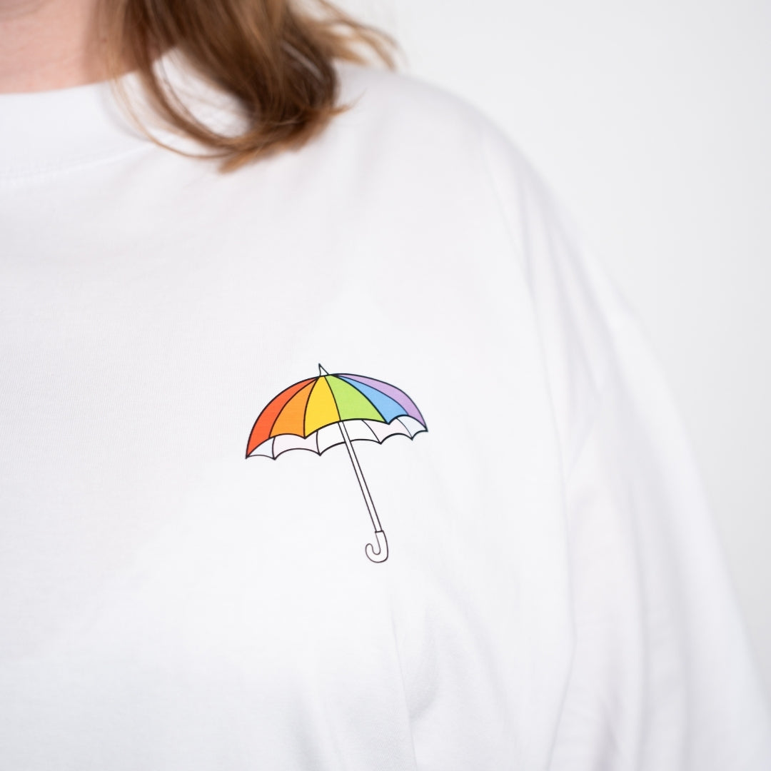 Oversized Shirt "Protect queer &amp; trans rights"