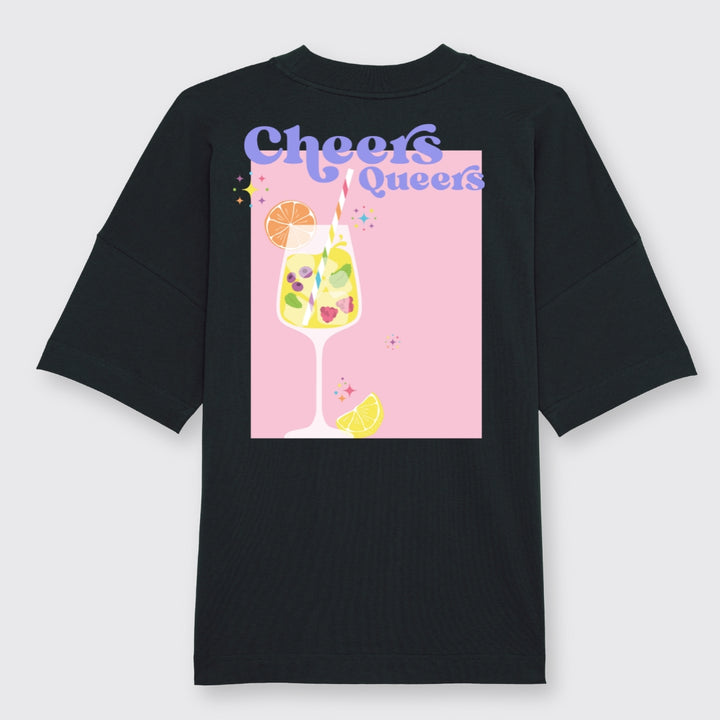 Premium Oversized Shirt "Cheers Queers"