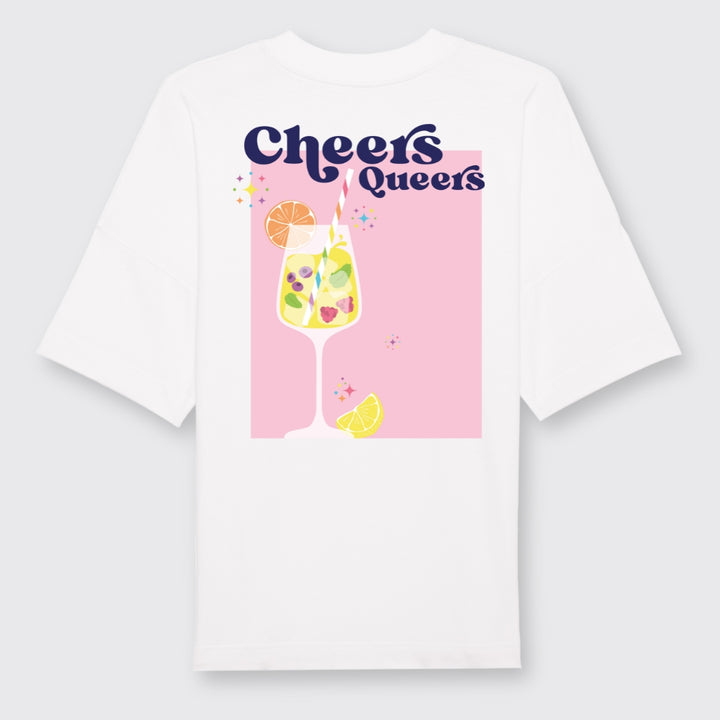 Premium Oversized Shirt "Cheers Queers"