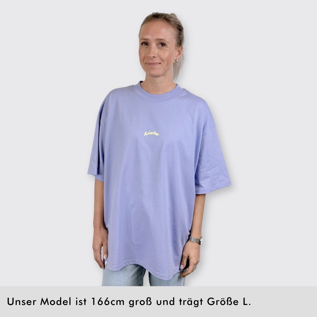 Oversized Shirt & Cap "Liebe auf die Eins"