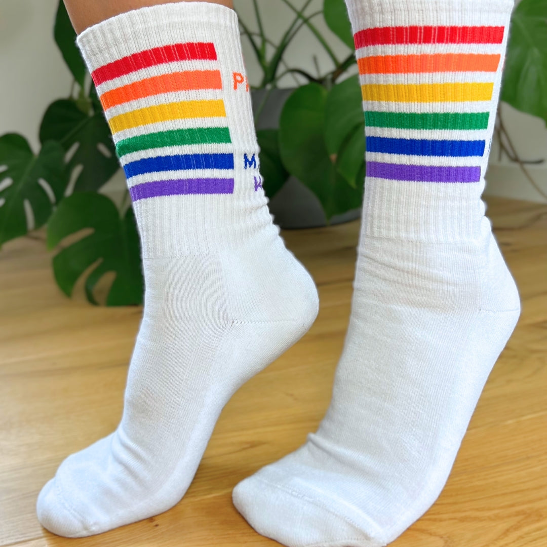 Pride Socken "BeeProud No Matter What"