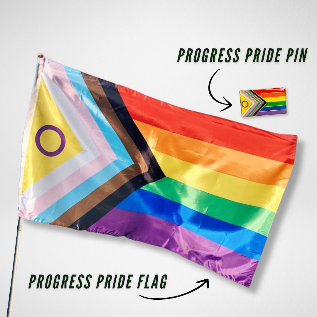 Progress Pride Flag Pin Bundle