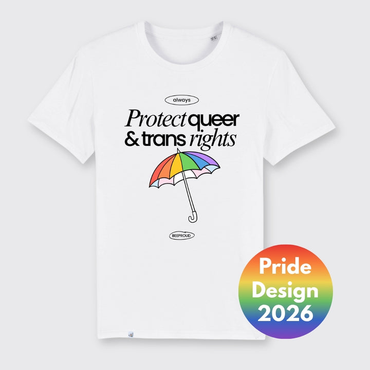 Shirt "Protect queer &amp; trans rights" - Frontprint