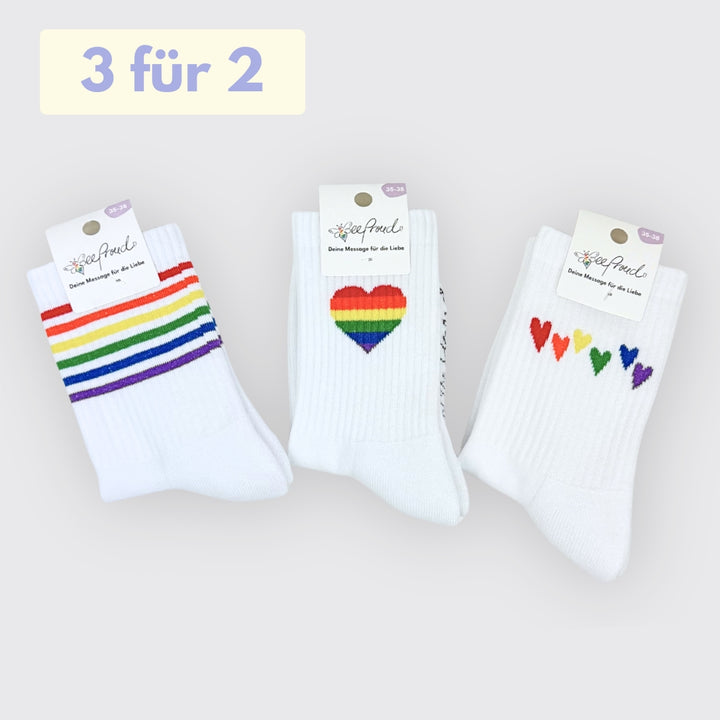 Pride Socken Set - 3 für 2