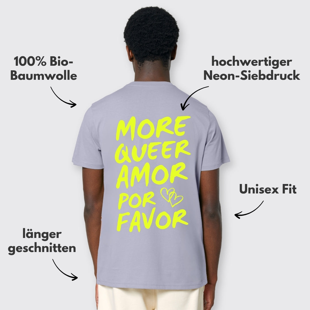 Shirt "Queer Amor" - Neon