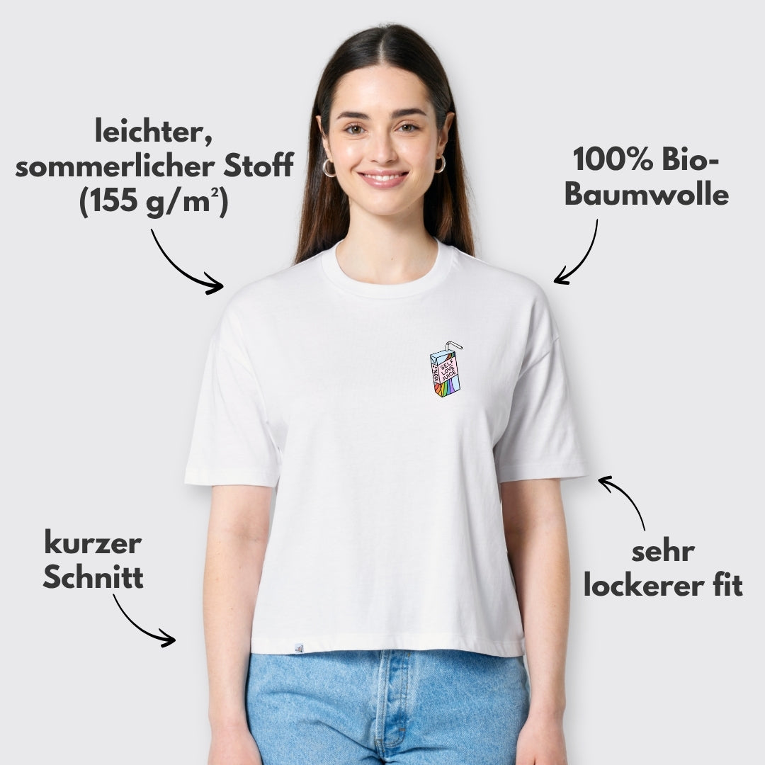 Oversized Shirt "Self Love Juice" - short fit