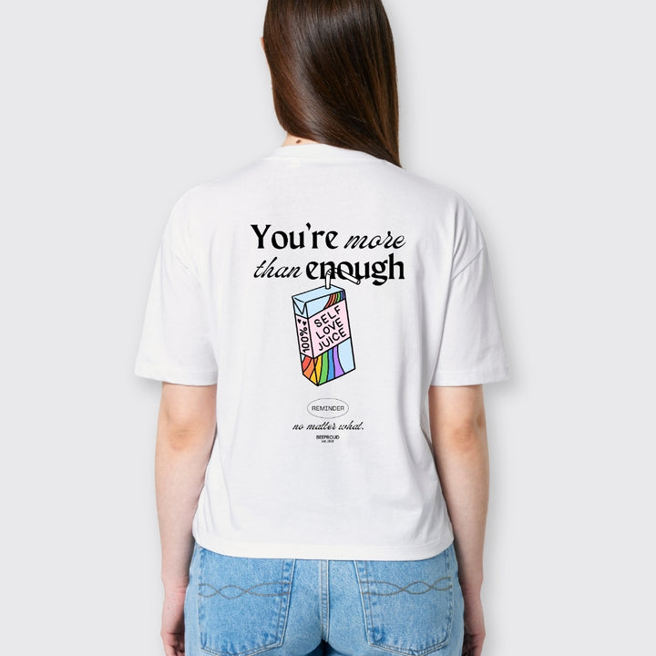 Oversized Shirt "Self Love Juice" - short fit