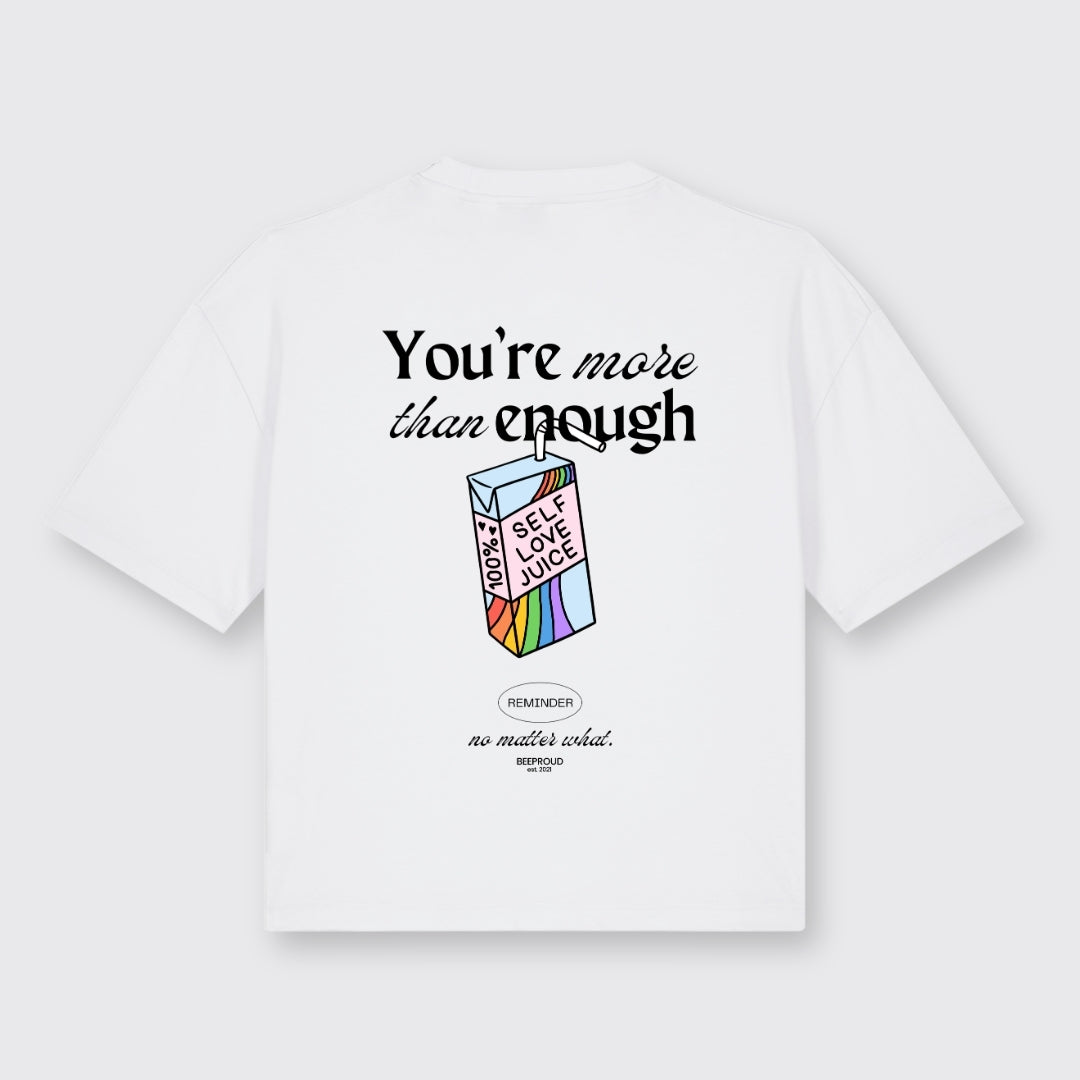 Oversized Shirt "Self Love Juice" - short fit