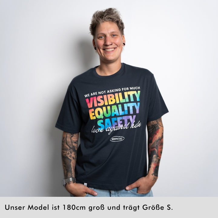 Shirt "Visibility Equality Safety"