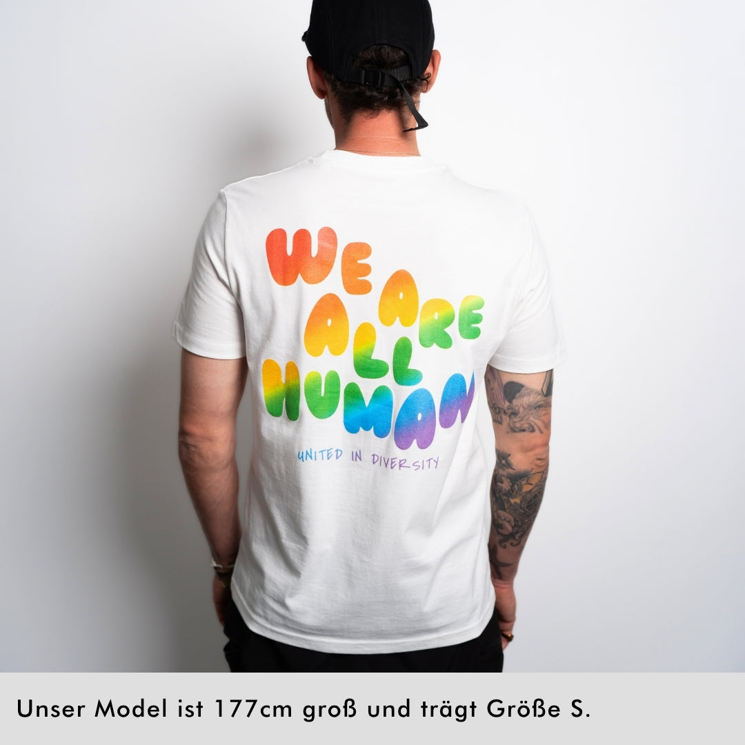 Shirt "We are all Human" - Pride Edition