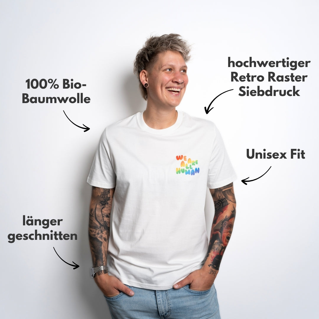 Shirt "We are all Human" - Pride Edition