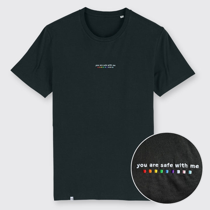 Shirt "You are safe with me" Stick