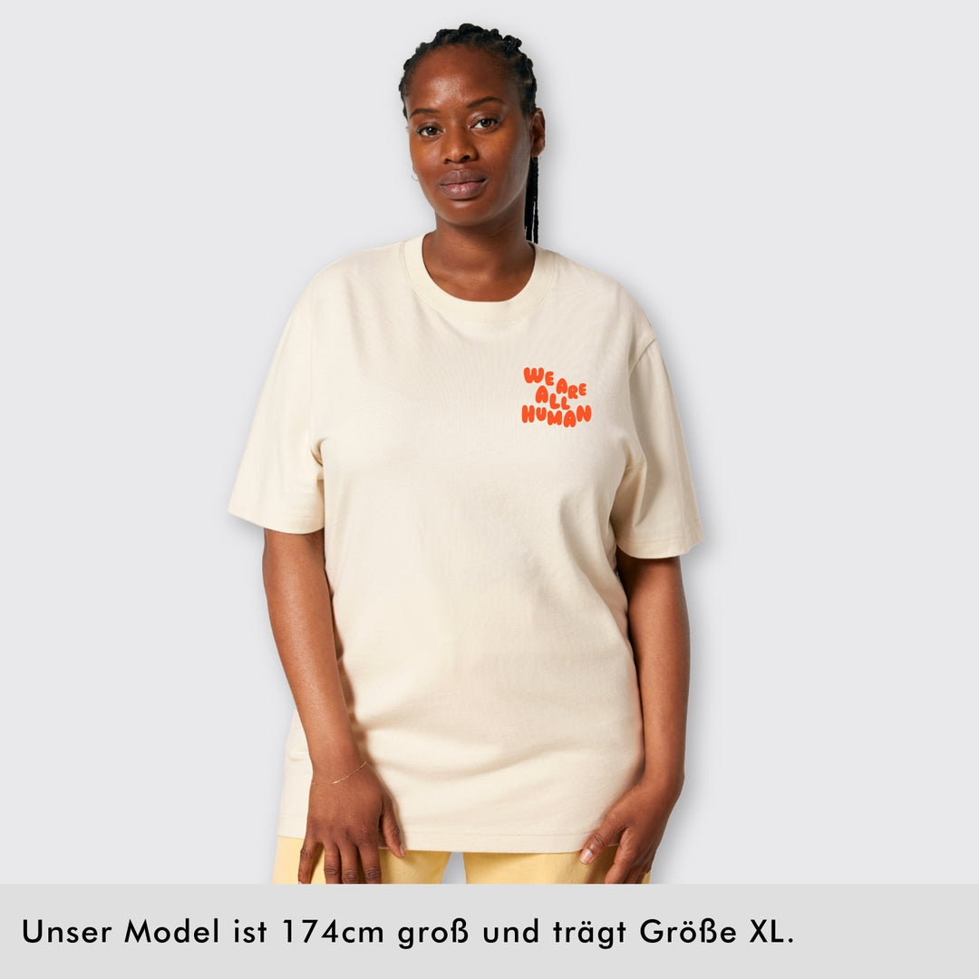 Shirt "We are all Human"