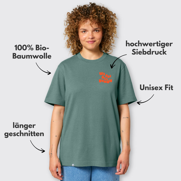 Shirt "We are all Human"