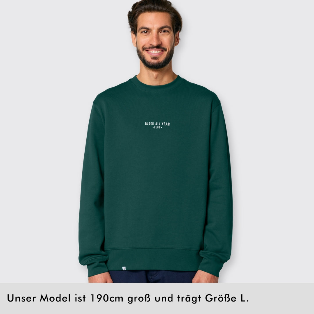 Sweatshirt "Queer All Year Club" Stick