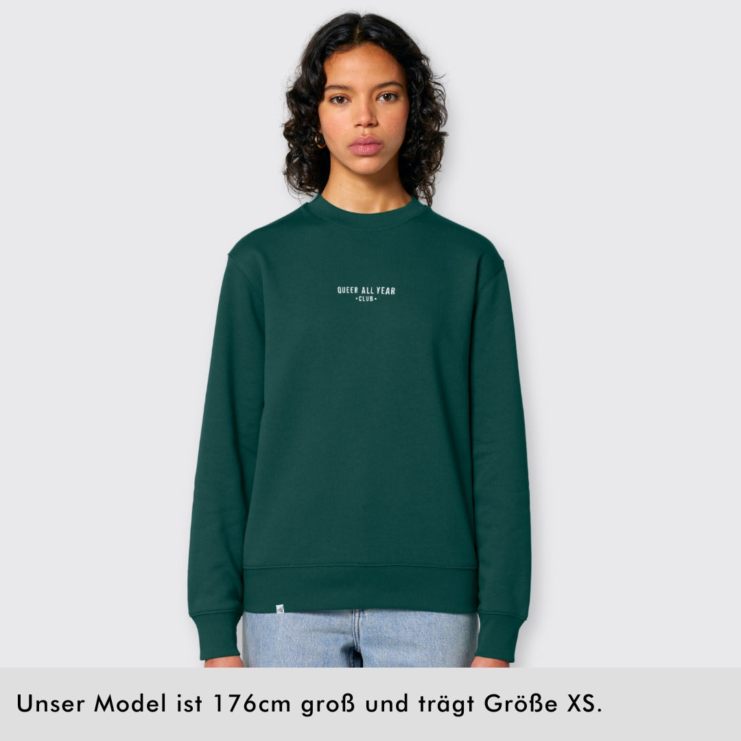 Sweatshirt "Queer All Year Club" Stick