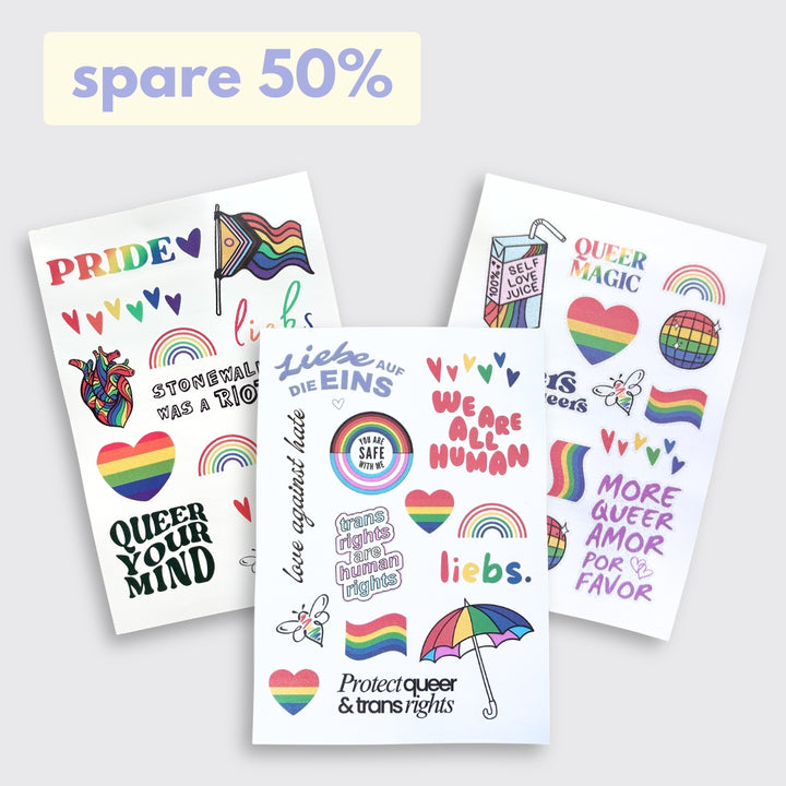 Pride Tattoo Set
